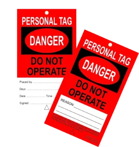 FRSG Danger Tags