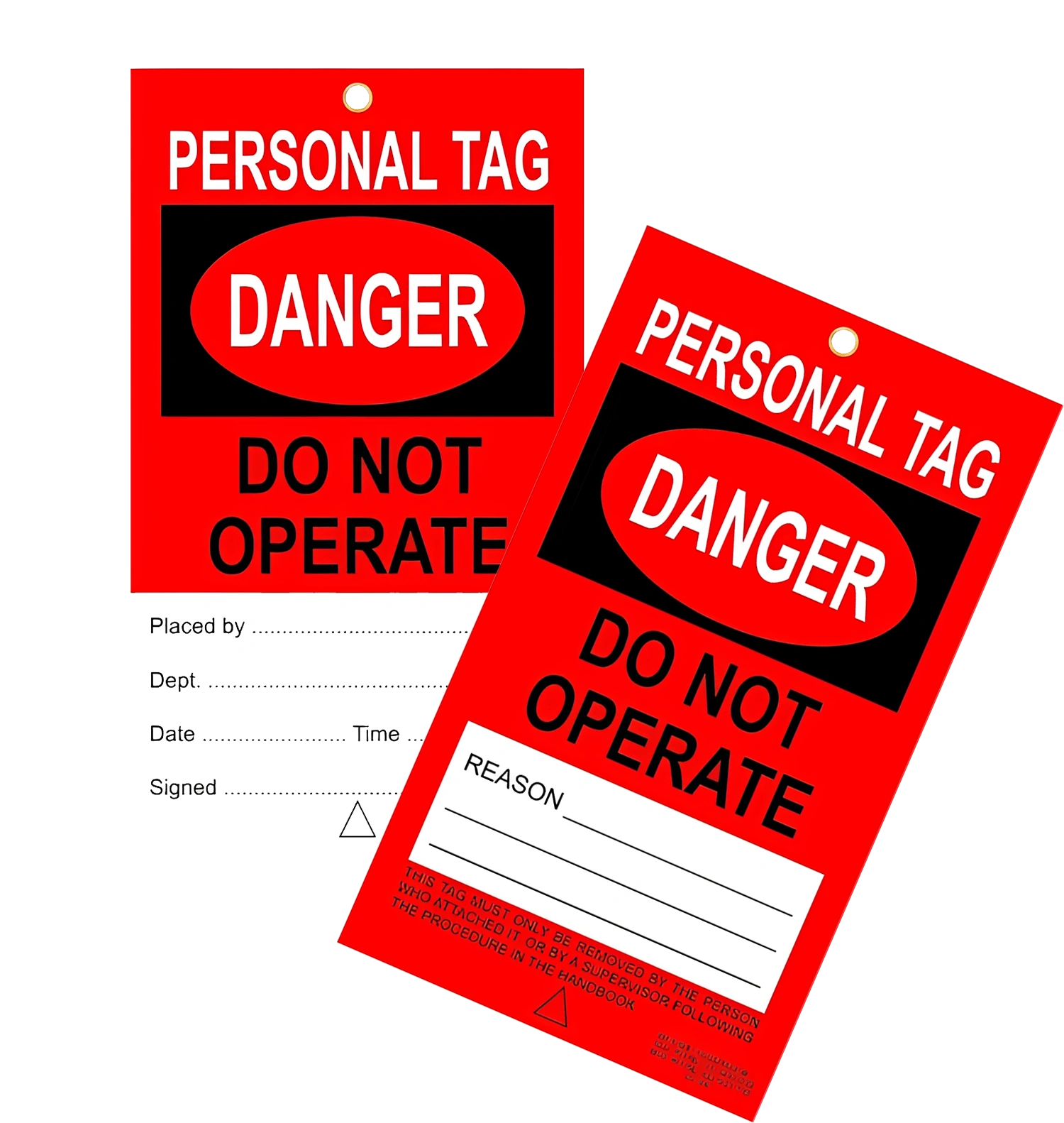FRSG Danger Tags