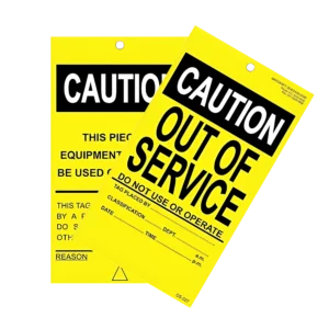 FRSG Out of Service Tag