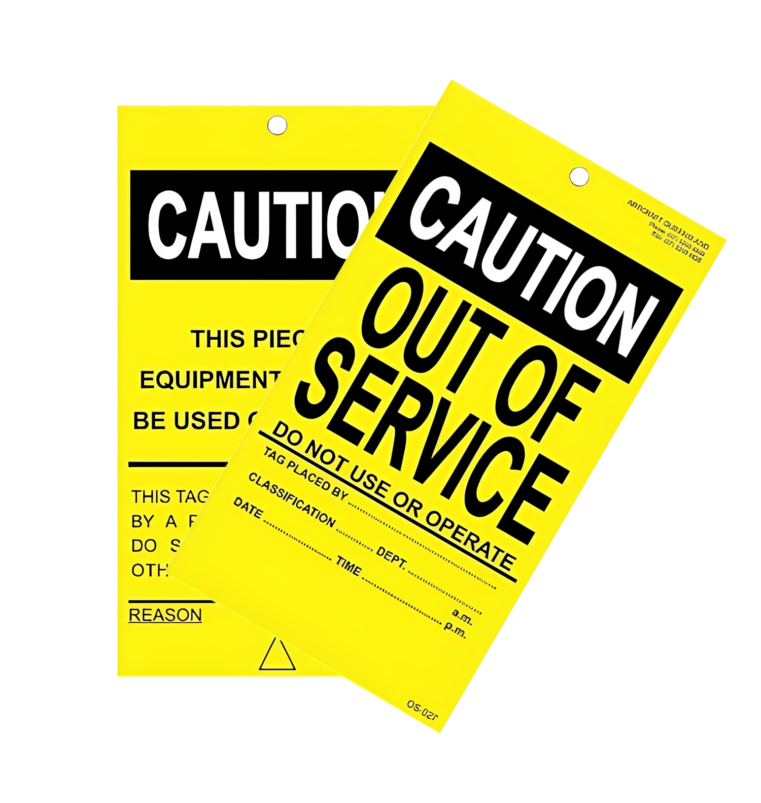 FRSG Out of Service Tag