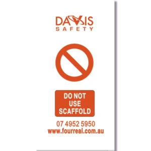 Scaffold Tag Holder Pack of 10