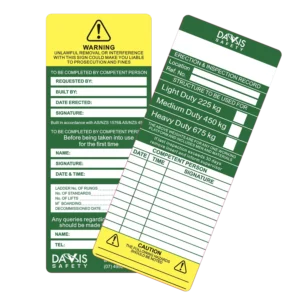 Scaffold Tag MK 1 Standard Insert Pk 50